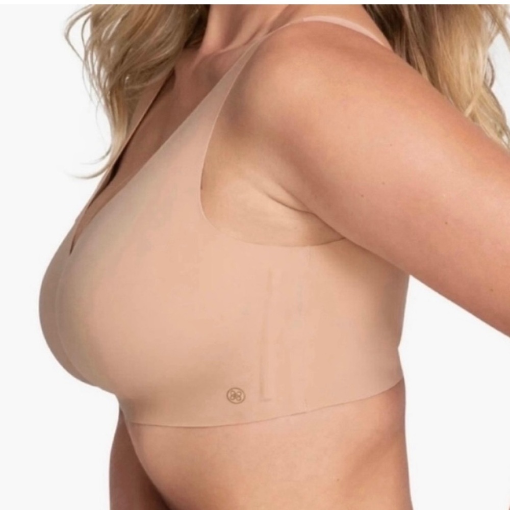 Honeylove‎ V-Neck Bra in Sand - Picture 3 of 12